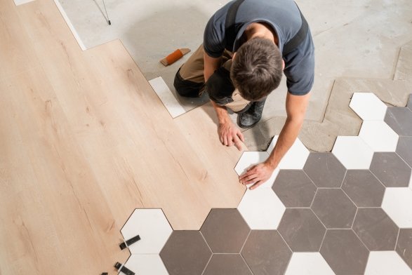 Flooring installation services in Rice Lake, WI